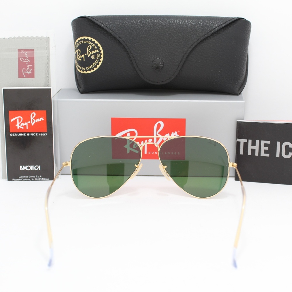 RAY-BAN 3025 112/4T CYCLAMEN PINK FLASH AVIATORS - Picture 4 of 8